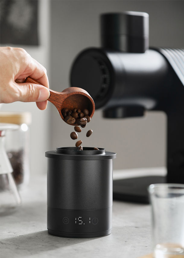 研磨称量，一杯到位