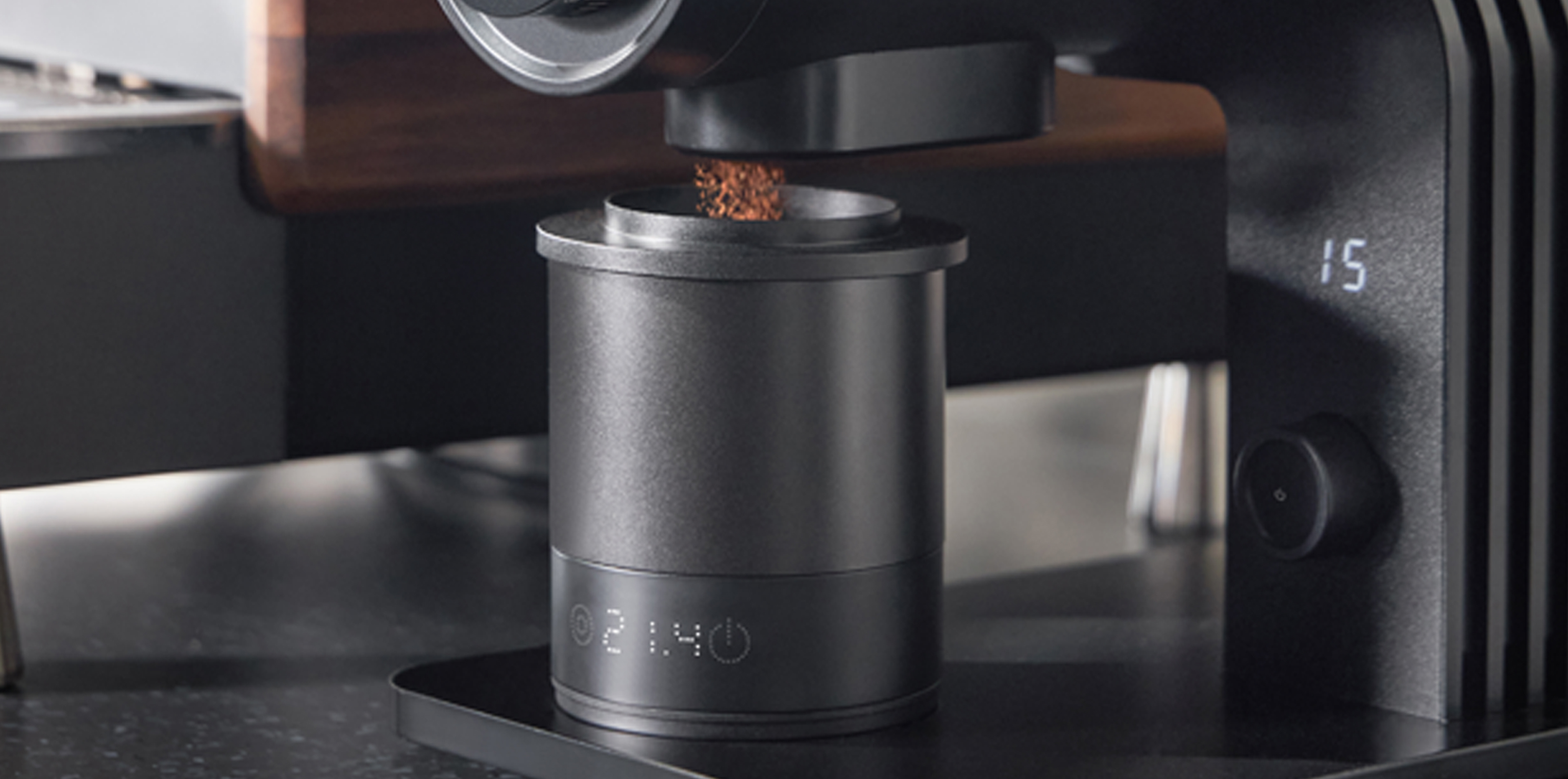 研磨称量，一杯到位